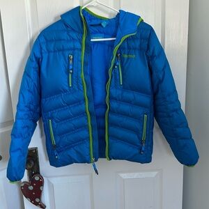 Marmot kids’ puffer